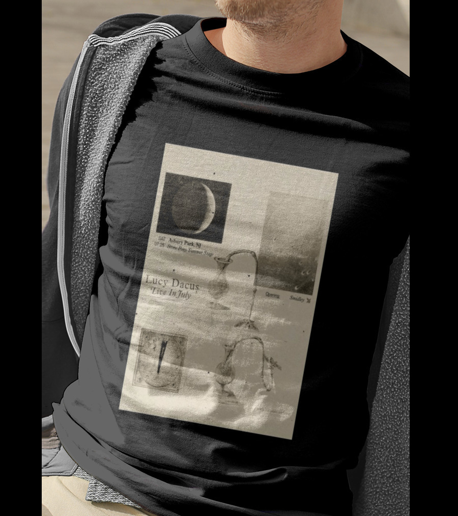 Lucy Dacus Live In July Asbury Park NJ Stone Pony Summer Stage 07 25 Opening Smidley Moon Stage T-Shirt