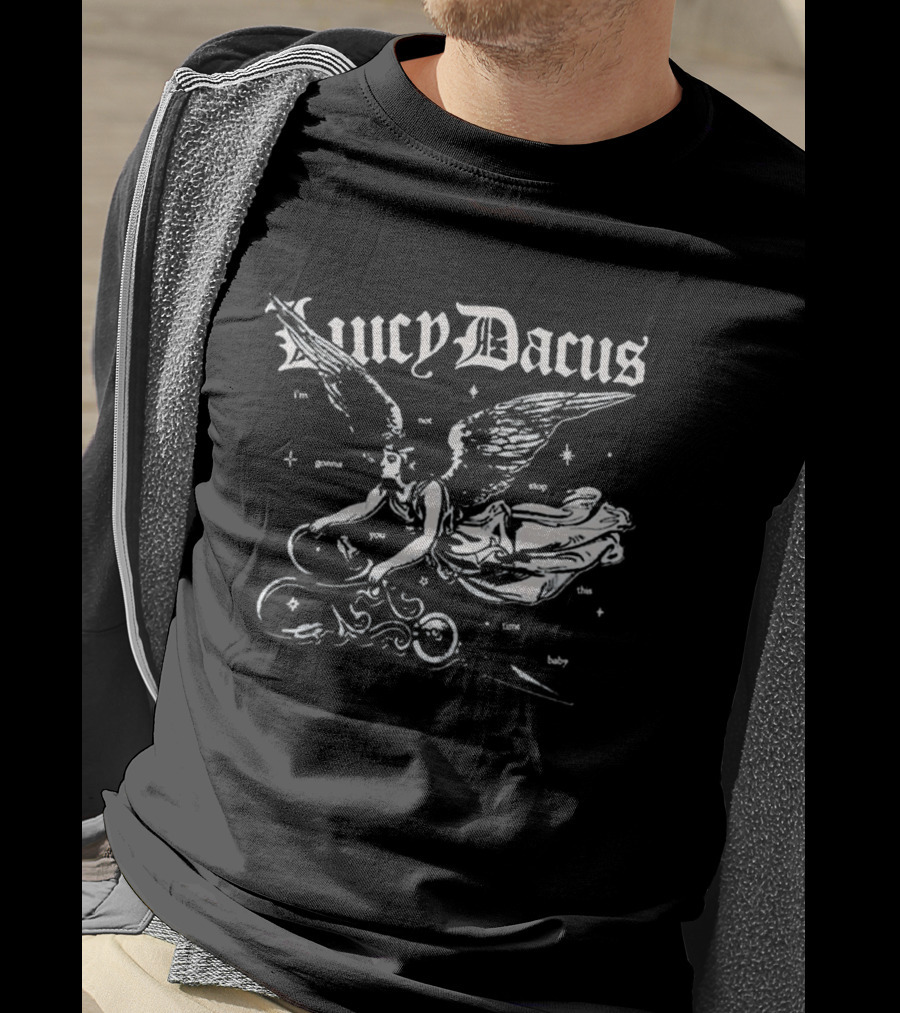 Lucy Dacus Angel Illustration Richmond VA July 30 2026 T-Shirt