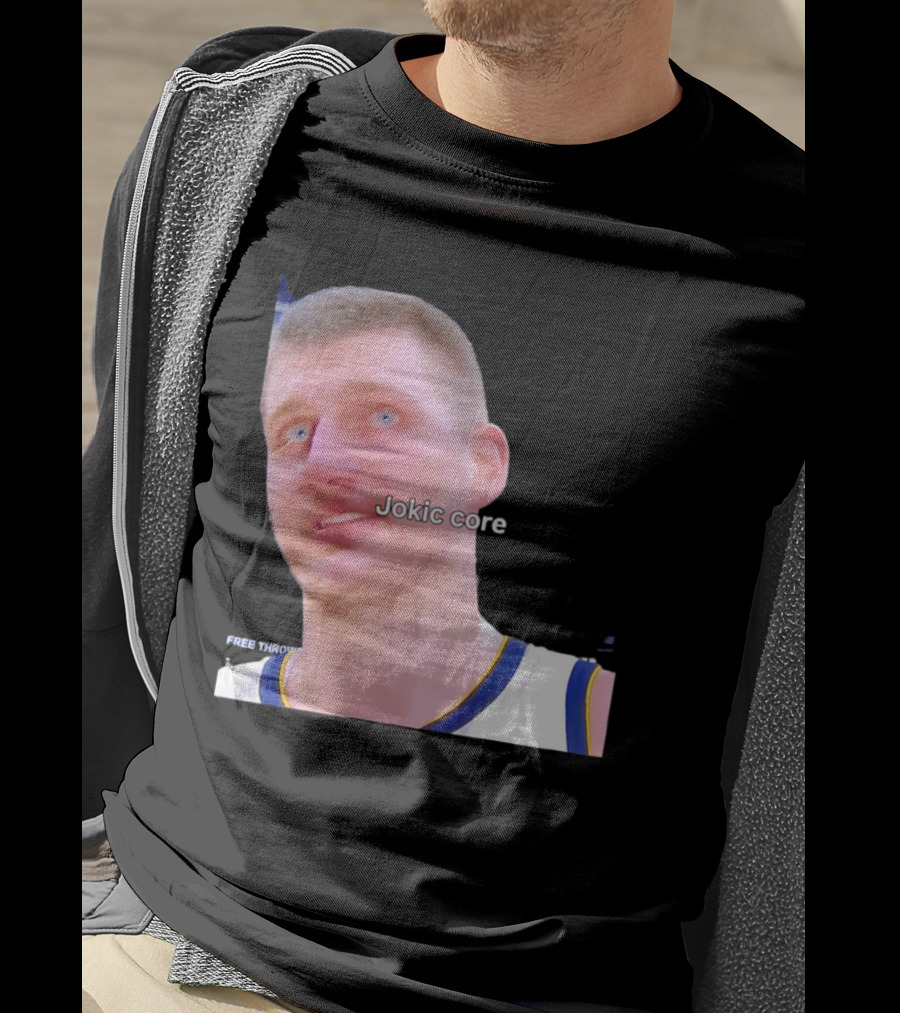 Jokic Core Nikola Jokic Free Throw Basketball T-Shirt