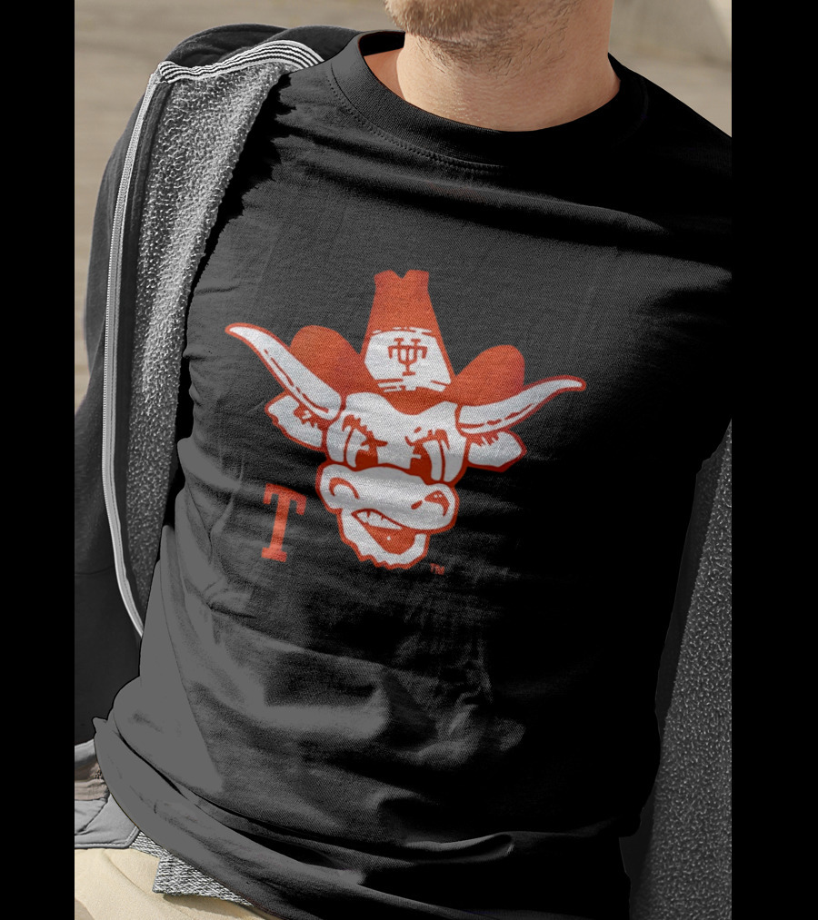 Texas Longhorns Big Bevo Face UT 2026 T-Shirt