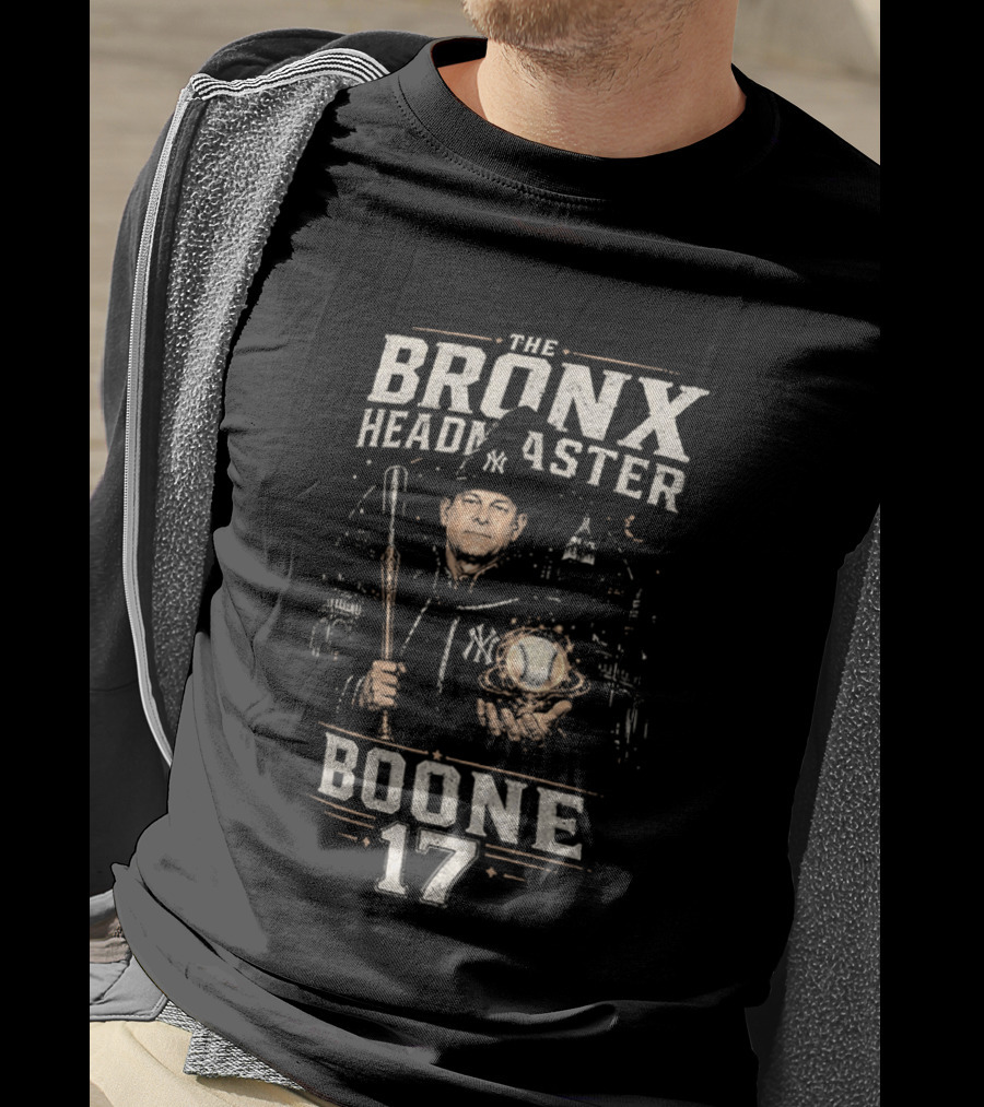 The Bronx Headmaster Boone 17 New York Yankees Cityscape T-Shirt