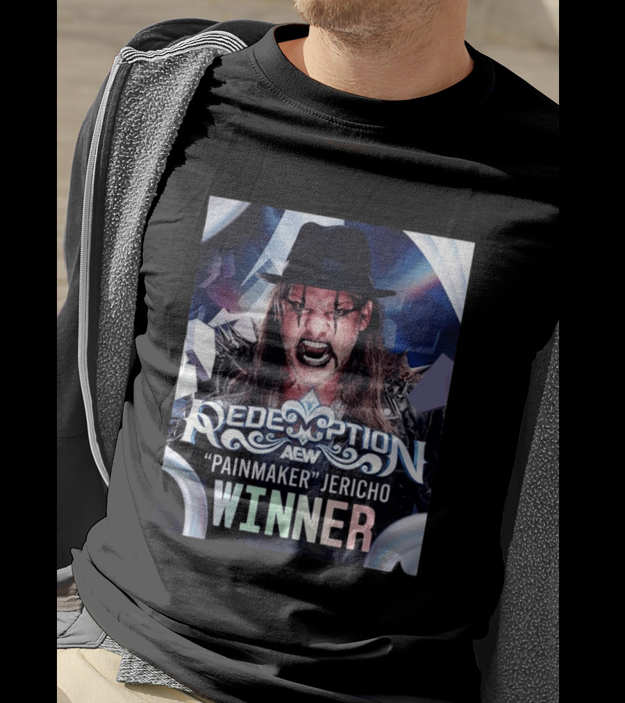 Redemption AEW "Painmaker" Jericho Winner 2026 T-Shirt