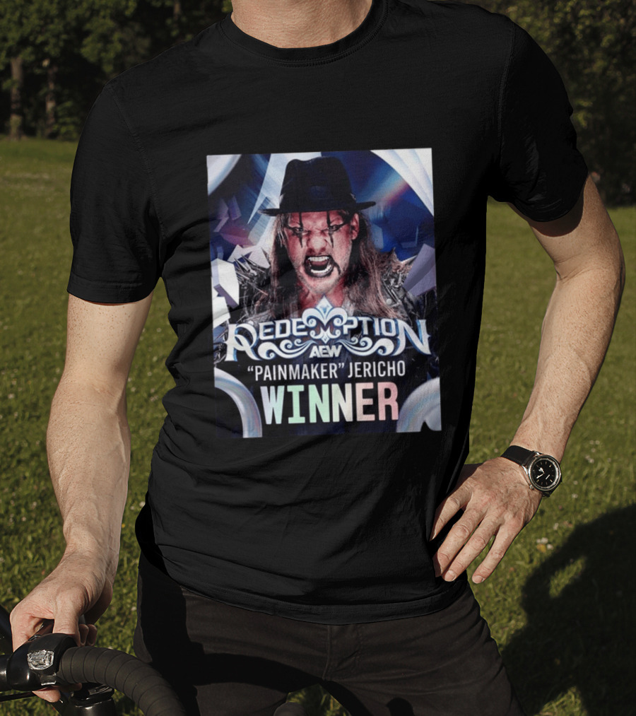 Redemption AEW "Painmaker" Jericho Winner 2026 T-Shirt
