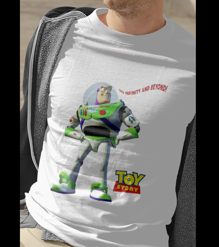 Buzz Lightyear To Infinity And Beyond Toy Story Pixar T-Shirt