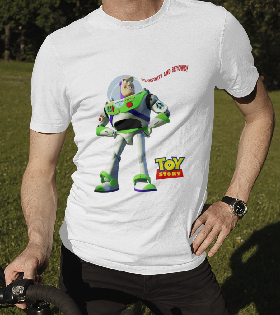 Buzz Lightyear To Infinity And Beyond Toy Story Pixar T-Shirt