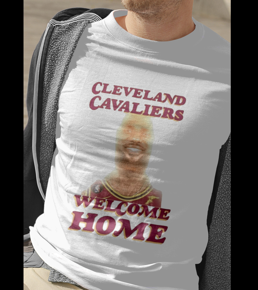 Cleveland Cavaliers Welcome Home LeBron James T-Shirt