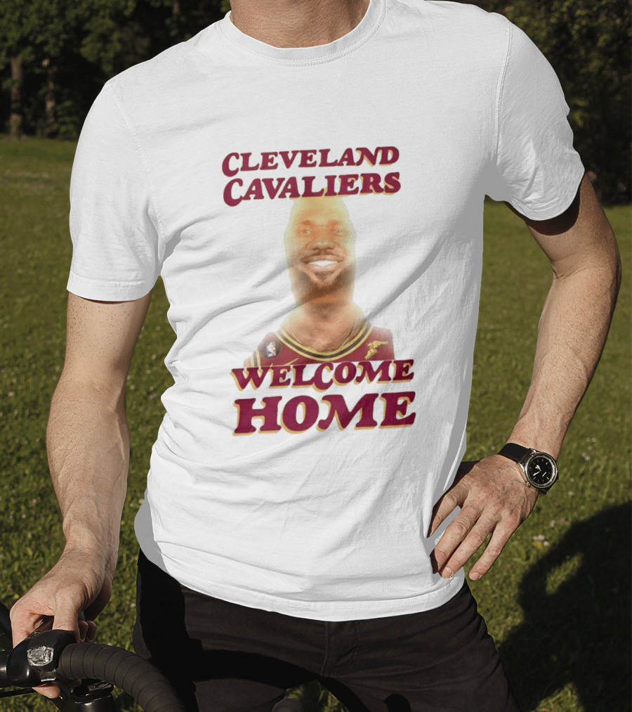 Cleveland Cavaliers Welcome Home LeBron James T-Shirt
