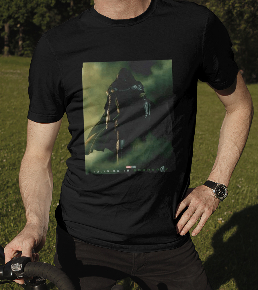 Avengers Doomsday Marvel Studios Dr Doom In Theaters December 18 2026 T-Shirt