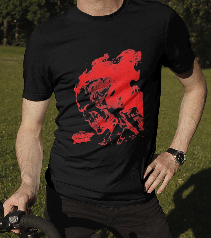 Ryan Gosling Marvel Studios Ghost Rider 2028 Movie Skeleton Flame T-Shirt