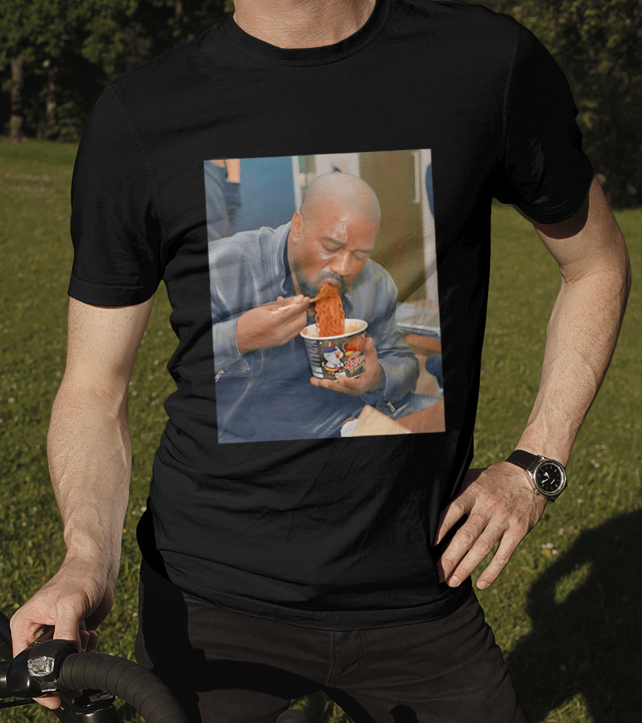 Buldak Bokkeum Myeon Kanye West Noodle Cup Spicy Challenge T-Shirt