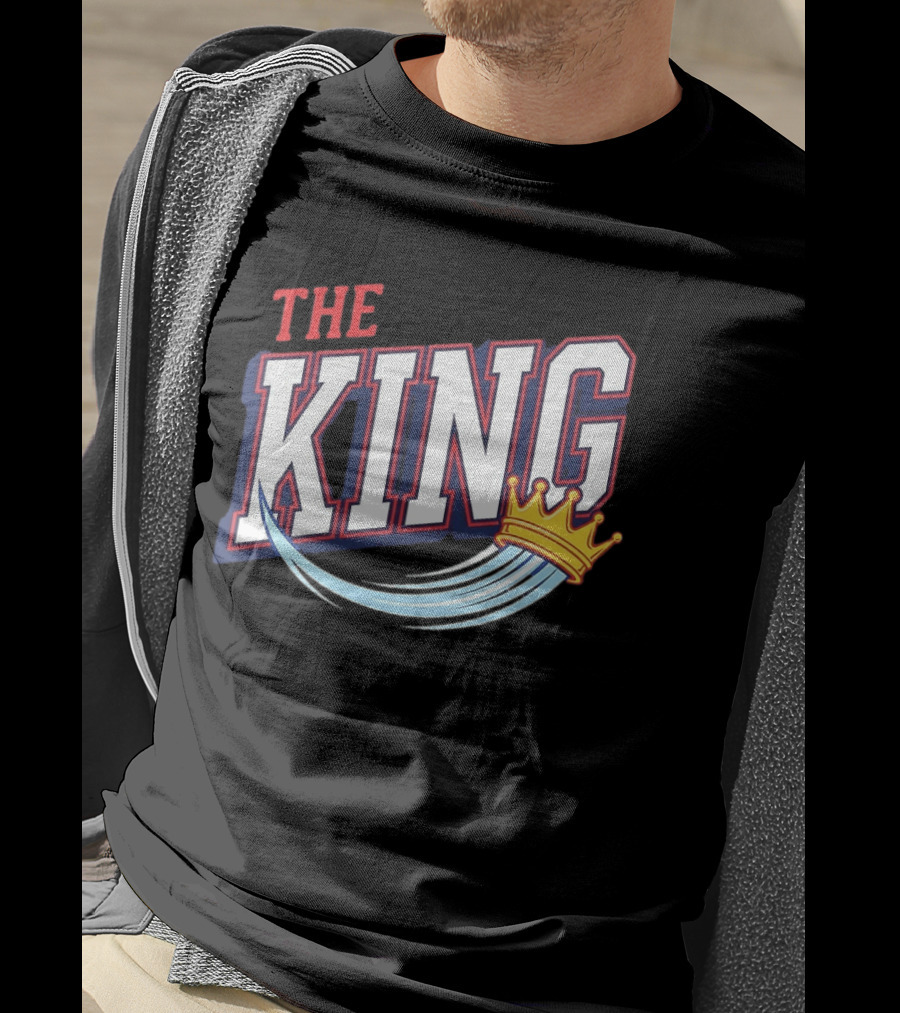 THE KING LeBron James Philadelphia 76ers NBA 2026 T-Shirt