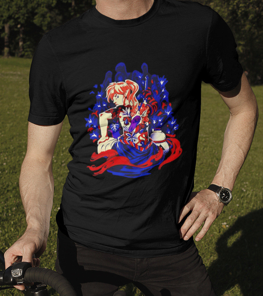 Legend Of Zelda Link Tattoo Art With Elven Warrior And Magical T-Shirt