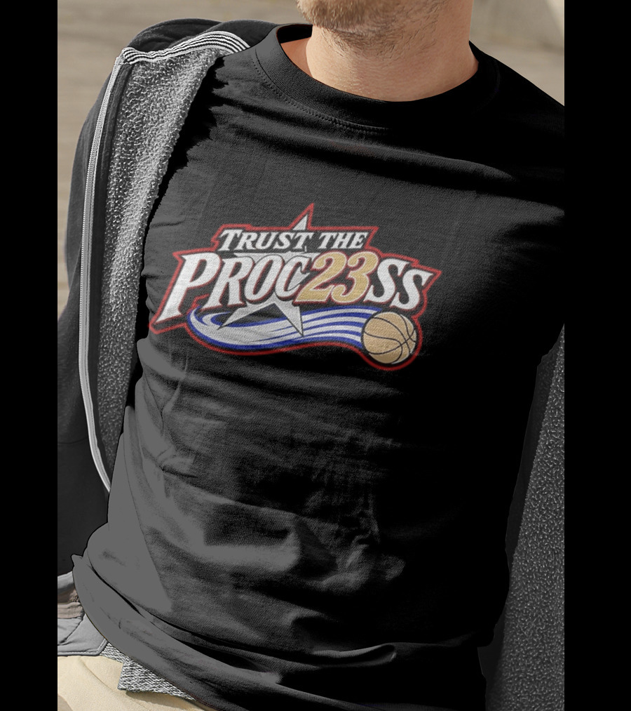 Trust The Proc23ss Michael Jordan Chicago Bulls Basketball Star Player Concept T-Shirt