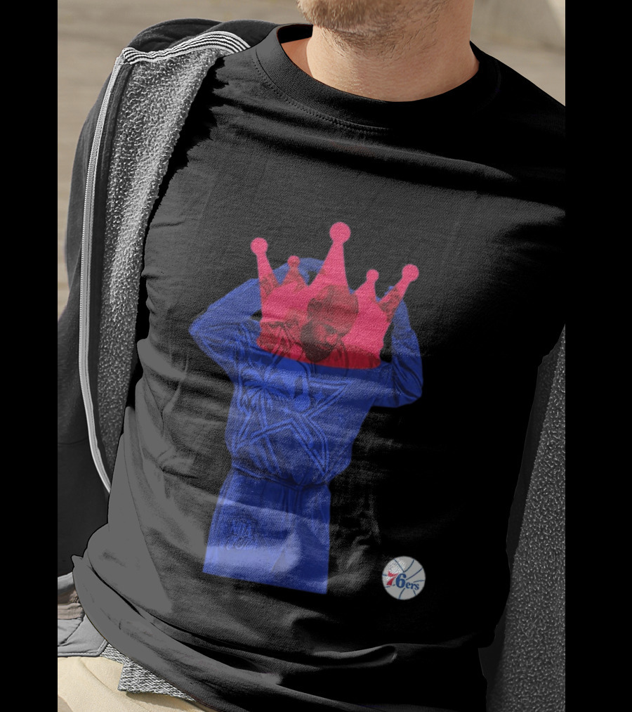 NBA All Star King LeBron James Philadelphia 76ers Season T-Shirt