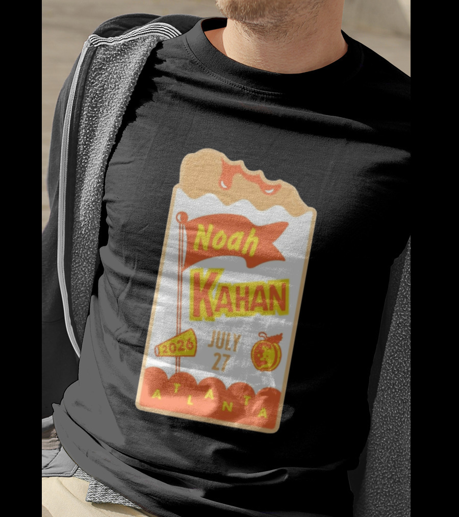 Noah Kahan Atlanta July 27 2026 Event T-Shirt
