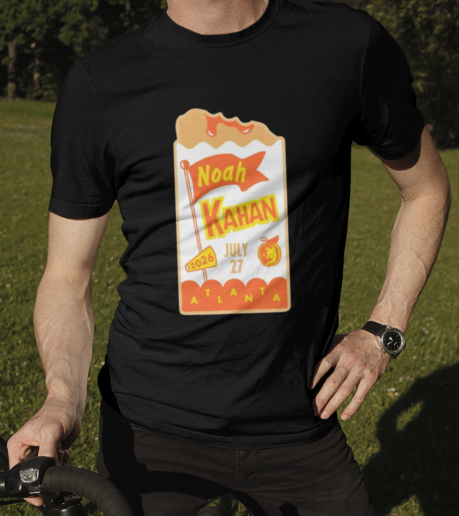 Noah Kahan Atlanta July 27 2026 Event T-Shirt