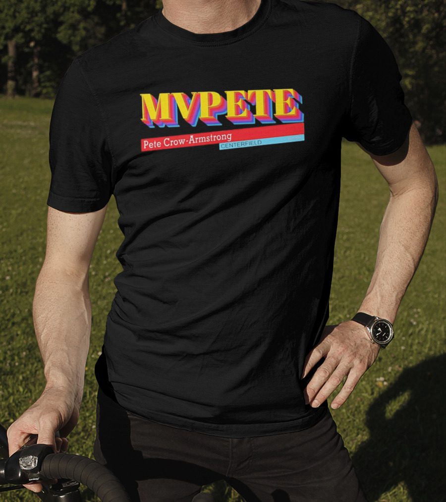 Pete Crow Armstrong MVPete Chicago Cubs Baseball Centerfield T-Shirt