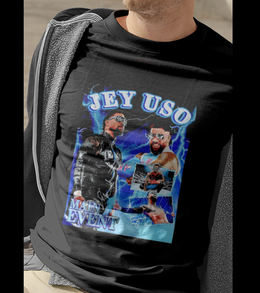 Jey Uso Main Event Yeet Energy Wrestling Highlights T-Shirt