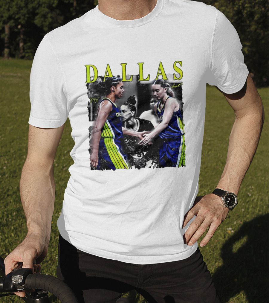 Dallas Wings Azzi Fudd Paige Bueckers WNBA 2026 Signatures T-Shirt