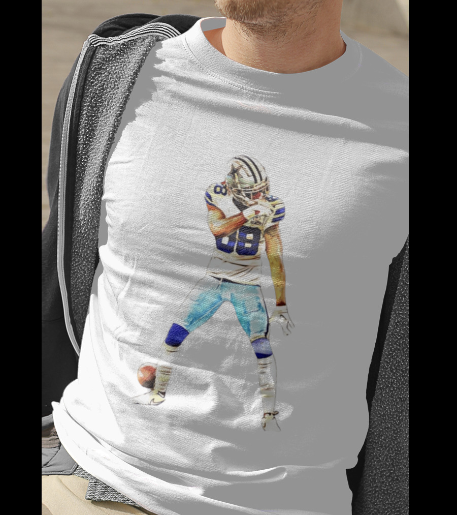 Dallas Cowboys CeeDee Lamb Number 88 Celebration T-Shirt