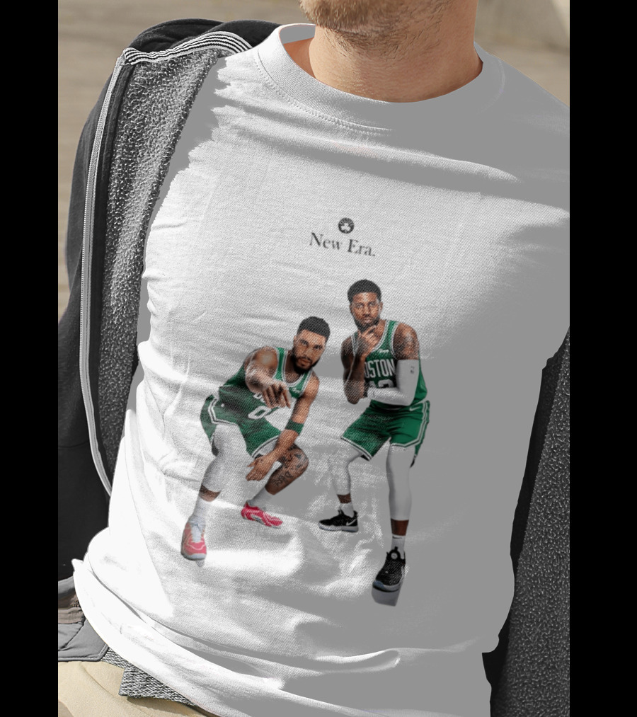 Boston Celtics Jayson Tatum Paul George New Era T-Shirt