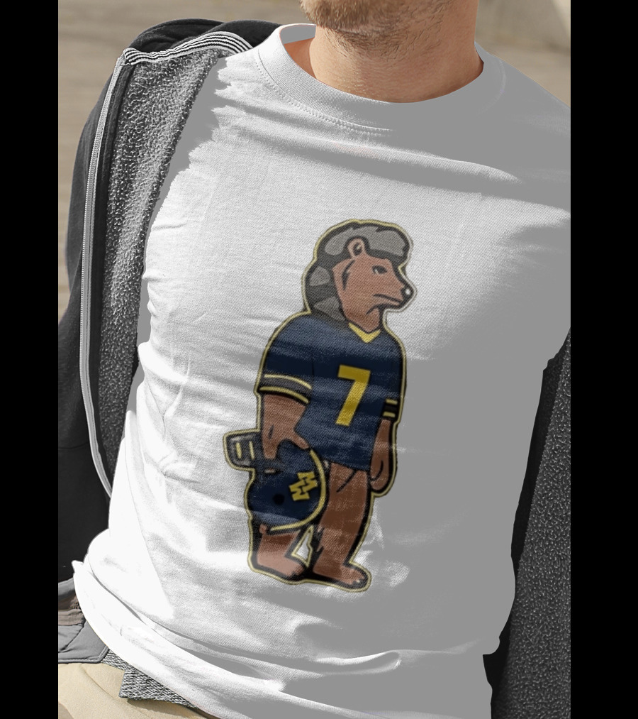 Morgan Wallen Still The Problem Tour 2026 Bear Football Helmet Number 7 T-Shirt