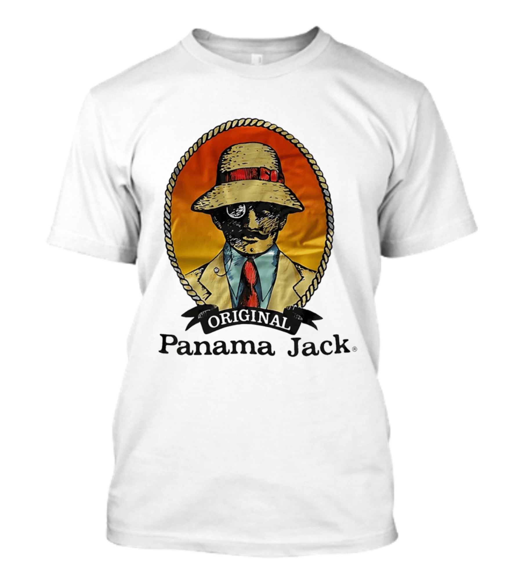 Original Panama Jack Man With Hat And Monocle T-Shirt