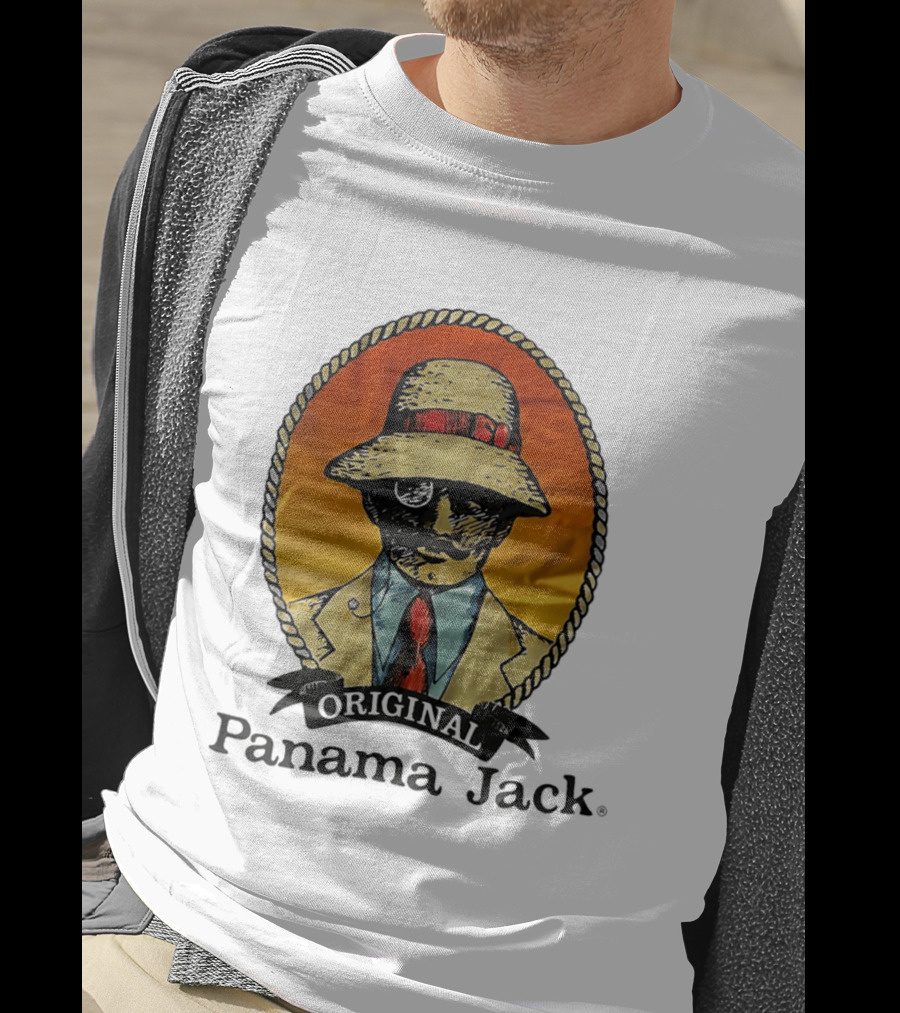 Original Panama Jack Man With Hat And Monocle T-Shirt