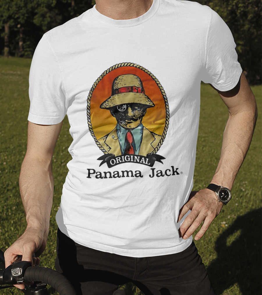 Original Panama Jack Man With Hat And Monocle T-Shirt