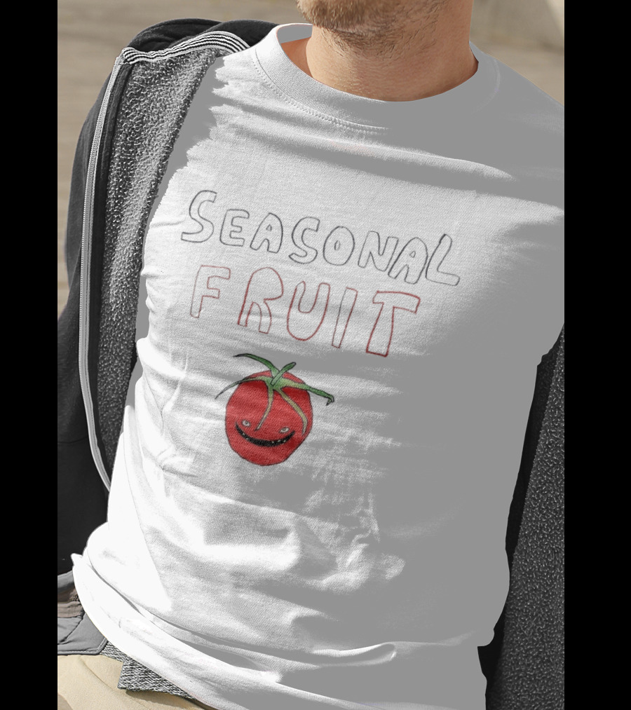 Seasonal Fruit Tomato With Painted Face T-Shirt