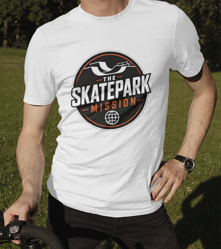 The Skatepark Mission Adventure With Ramp And Globe T-Shirt