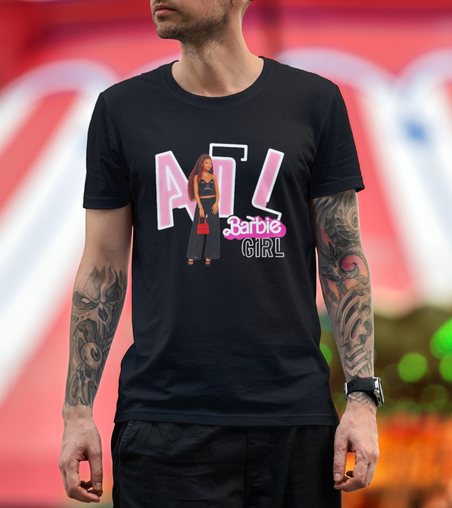 Barbie Girl ATL Angel Reese Atlanta Dream Basketball WNBA 2026 T-Shirt