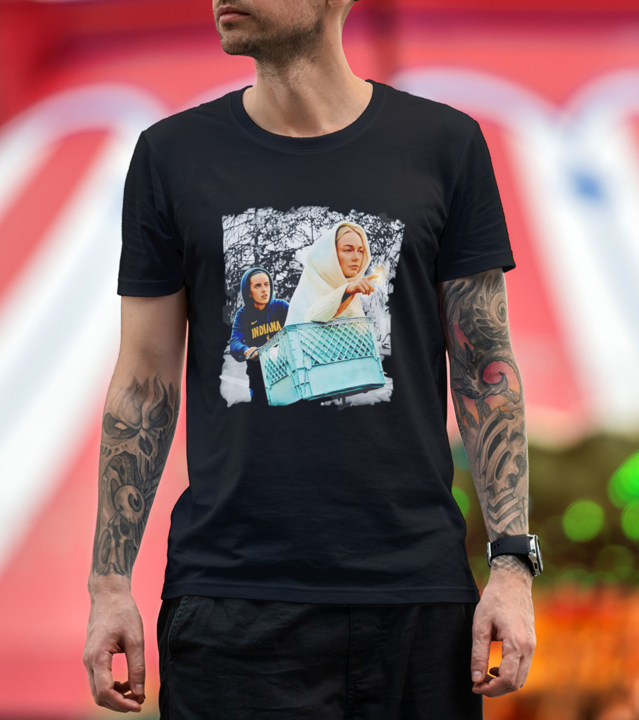 Caitlin Clark Sophie Cunningham ET Indiana Fever Basketball Iconic Movie Mashup 2026 T-Shirt