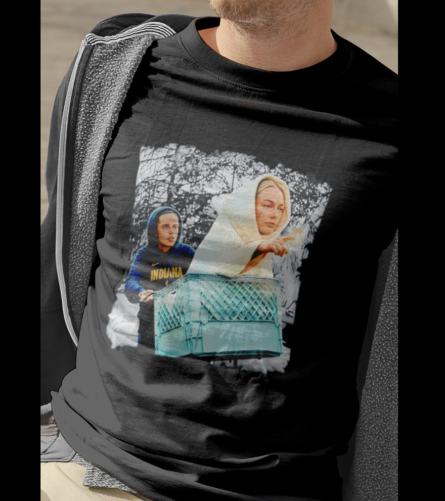 Caitlin Clark Sophie Cunningham ET Indiana Fever Basketball Iconic Movie Mashup 2026 T-Shirt