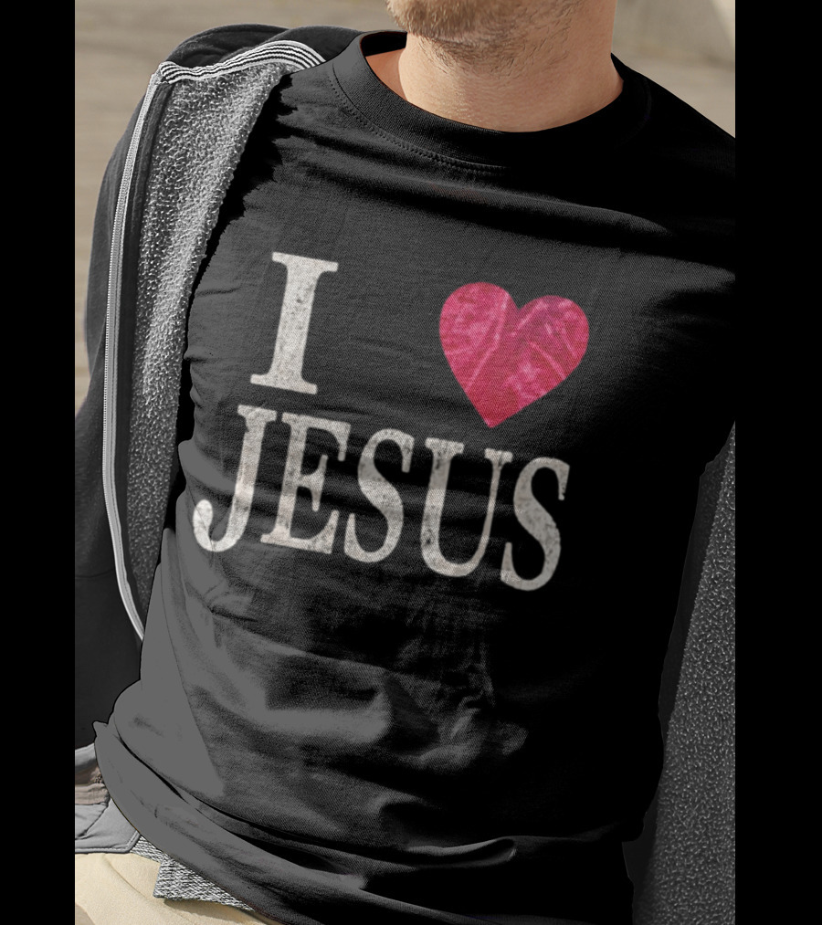 Jessie Bates III I Heart Jesus T-Shirt