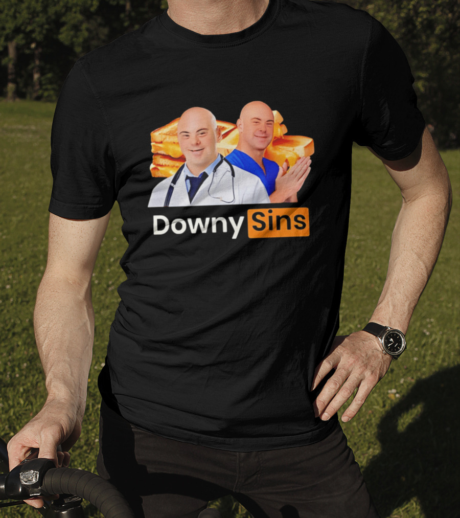 DownySins Meme Parody With Toast T-Shirt