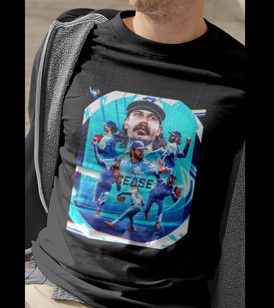 Dylan Cease No 84 Toronto Blue Jays Collage Sports Memorabilia T-Shirt