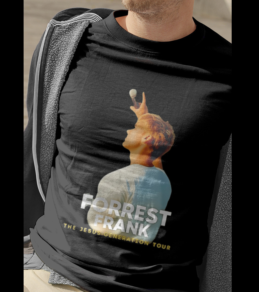 Forrest Frank The Jesus Generation Tour Microphone Pose T-Shirt