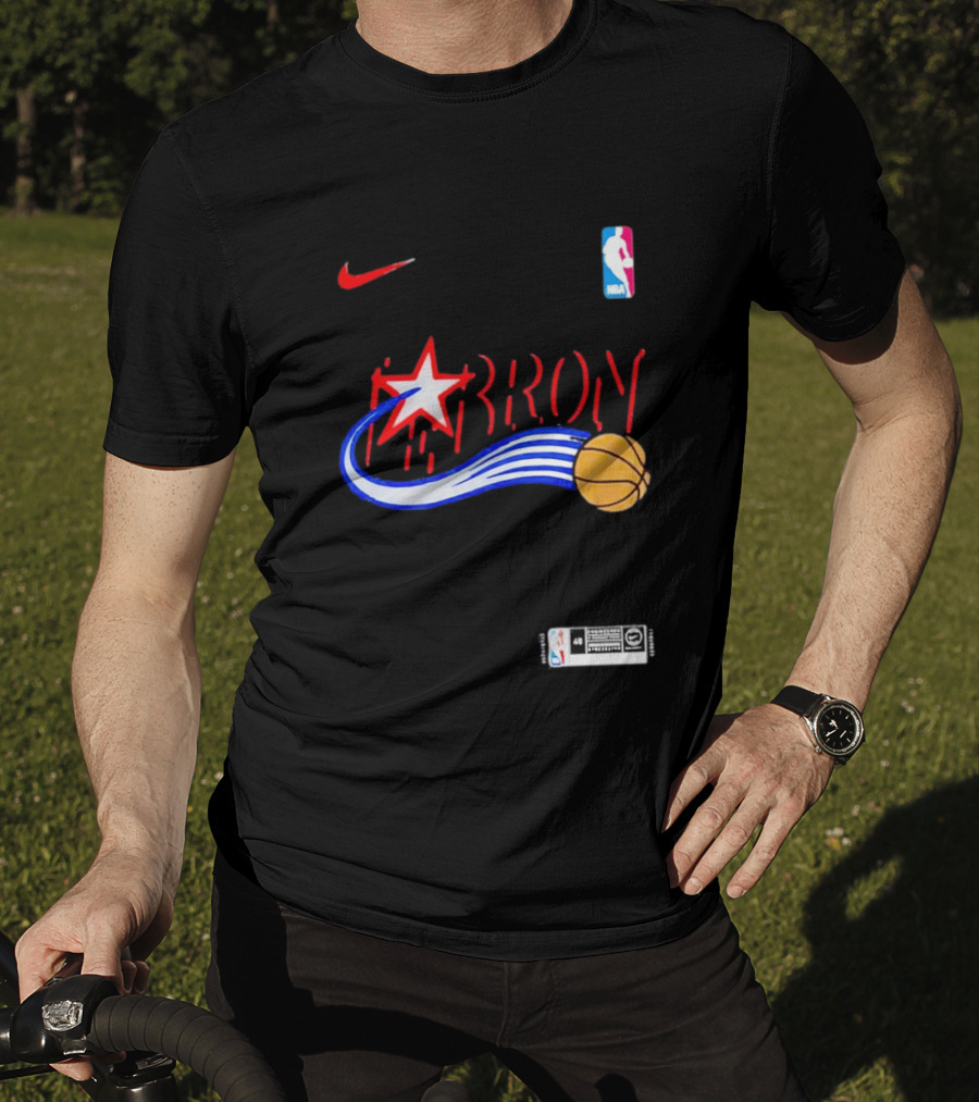 Nike NBA LeBron Star Basketball Graphic Philadelphia 76ers T-Shirt