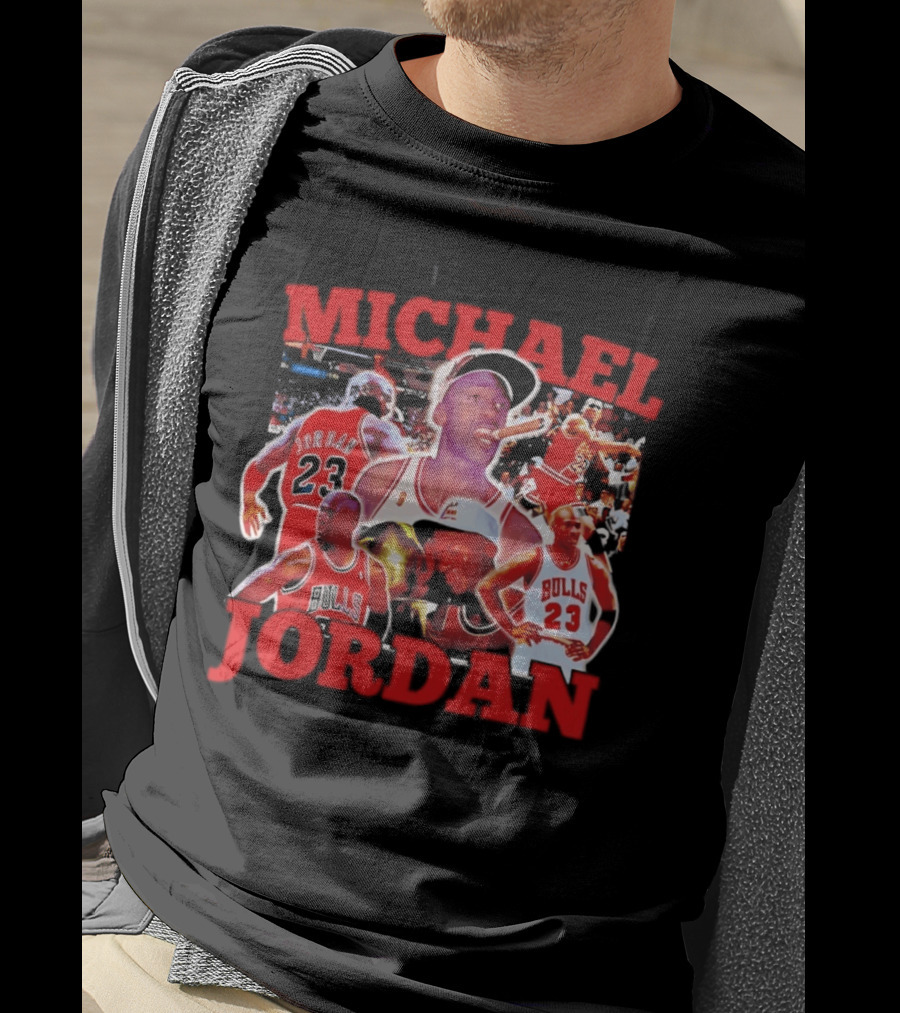 Michael Jordan 23 Bulls 90s T-Shirt