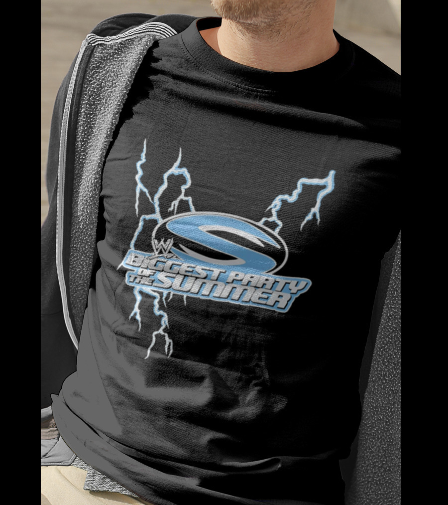 SummerSlam WWE Biggest Party Of The Summer 2026 Lightning Edition T-Shirt