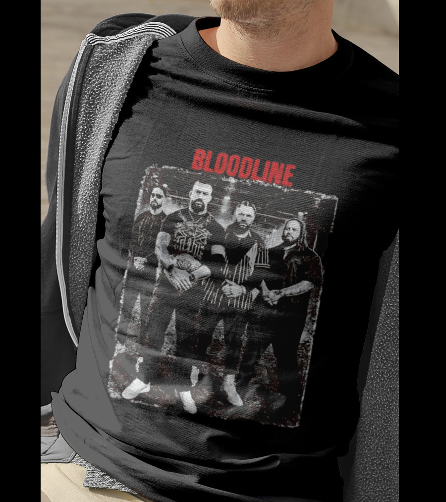 Bloodline WWE Wrestling Stable Featuring Roman Reigns T-Shirt