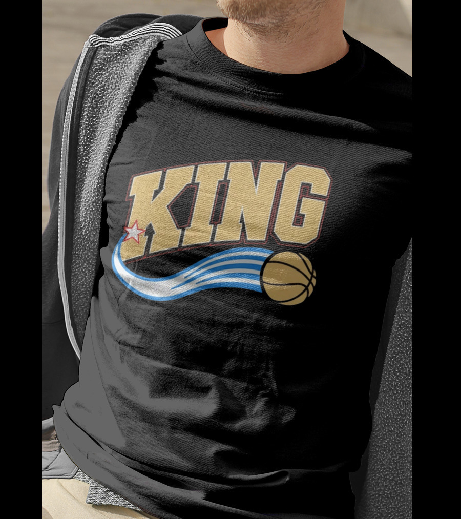 Philadelphia 76ers King Basketball Lebron James T-Shirt
