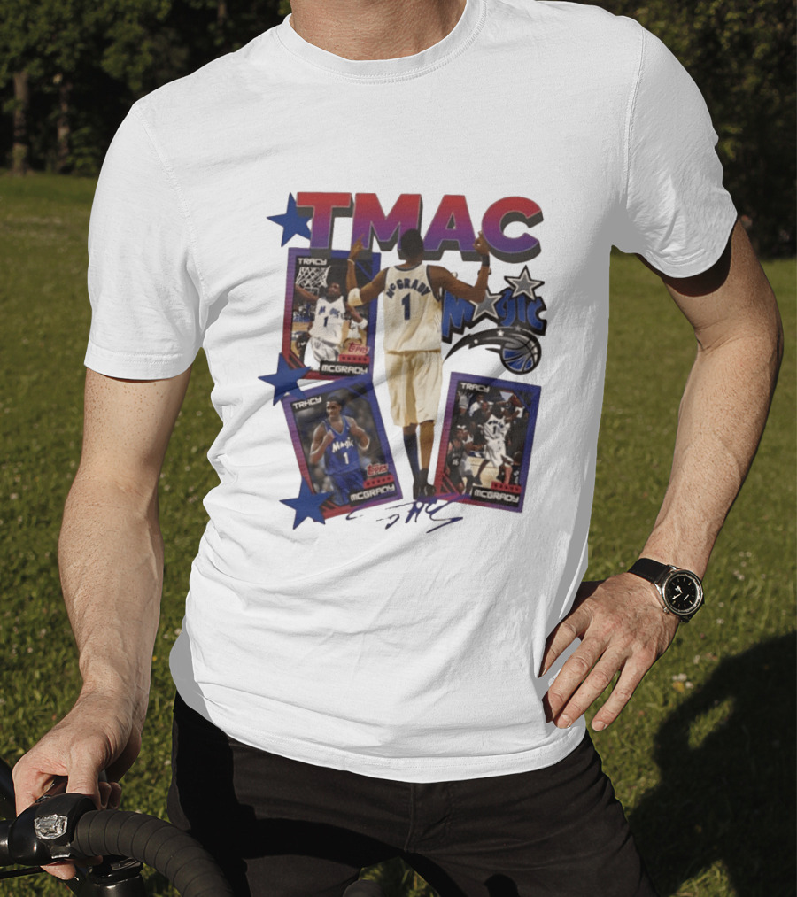 TMAC Tracy McGrady Magic Basketball Legends T-Shirt