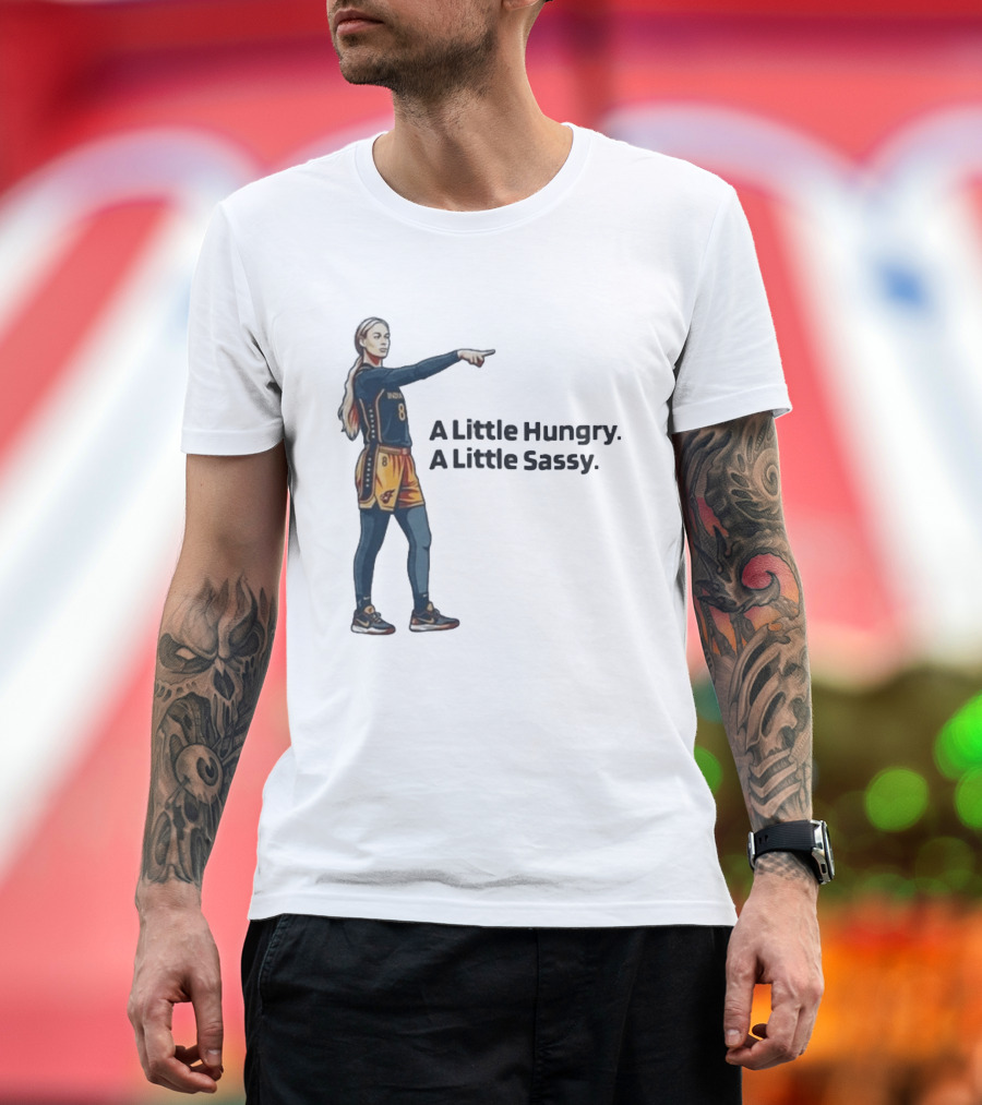 Sophie Cunningham A Little Hungry A Little Sassy Basketball T-Shirt