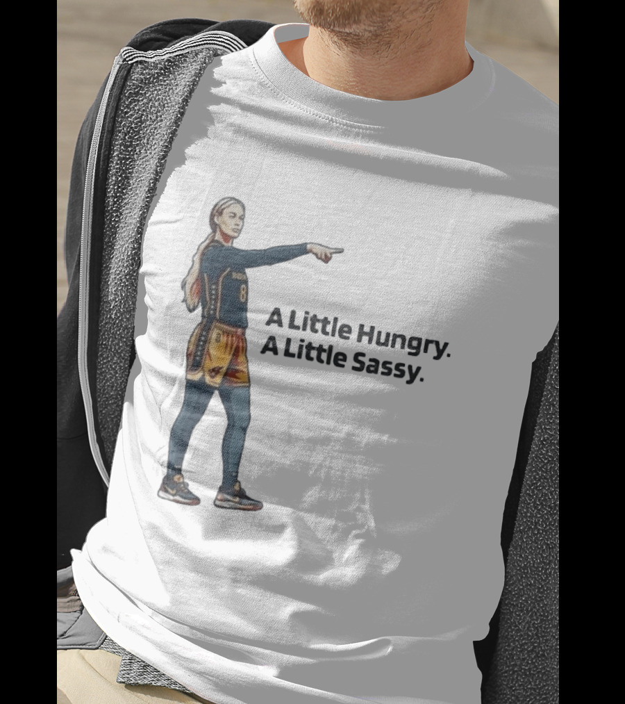 Sophie Cunningham A Little Hungry A Little Sassy Basketball T-Shirt