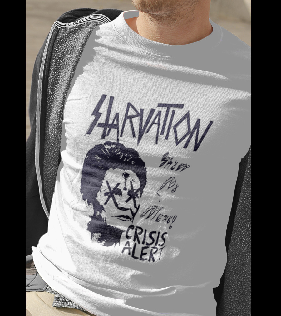 Starvation Sheer Mercy Crisis Alert T-Shirt