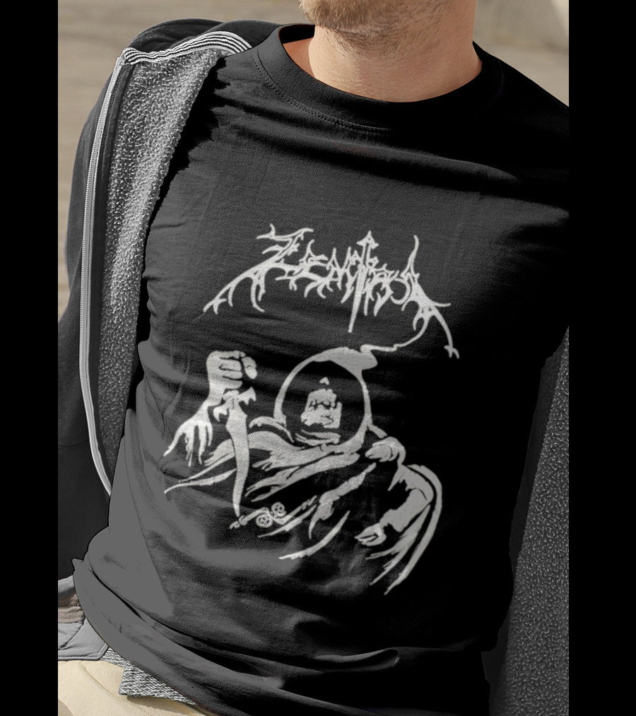 Zentihia Grim Reaper With Dagger T-Shirt