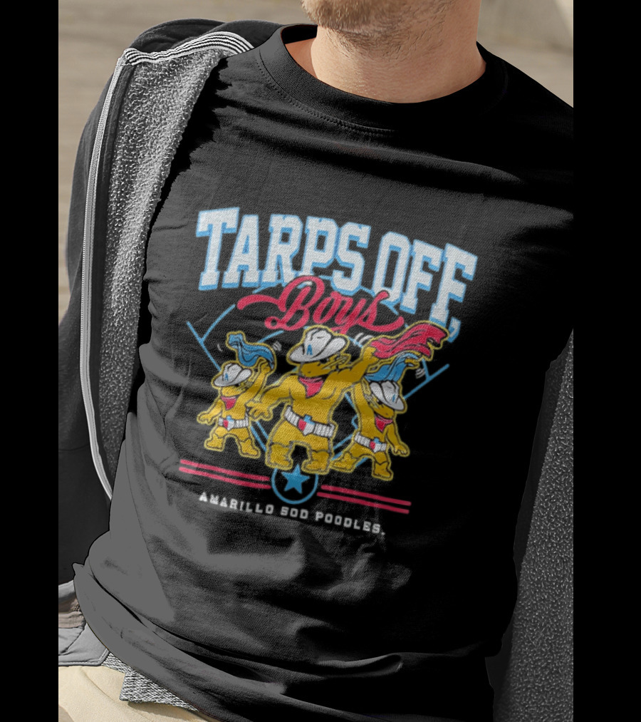 Tarps Off Boys Amarillo Sod Poodles Sports T-Shirt