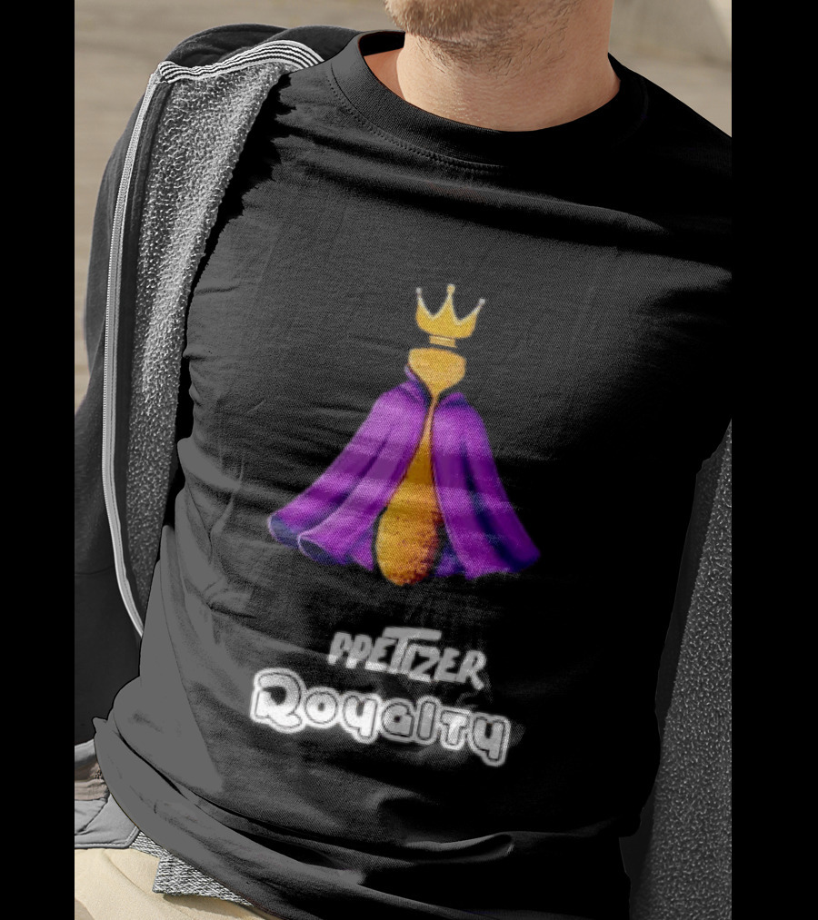 Crowned Nugget Appetizer Royalty Kingscape T-Shirt